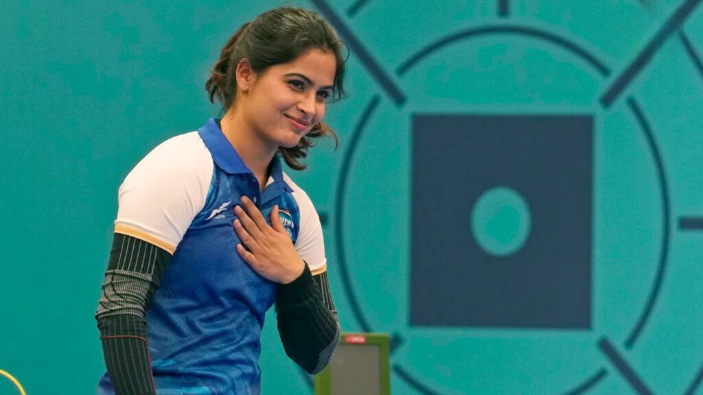 Manu Bhaker Paris Olympics 2024