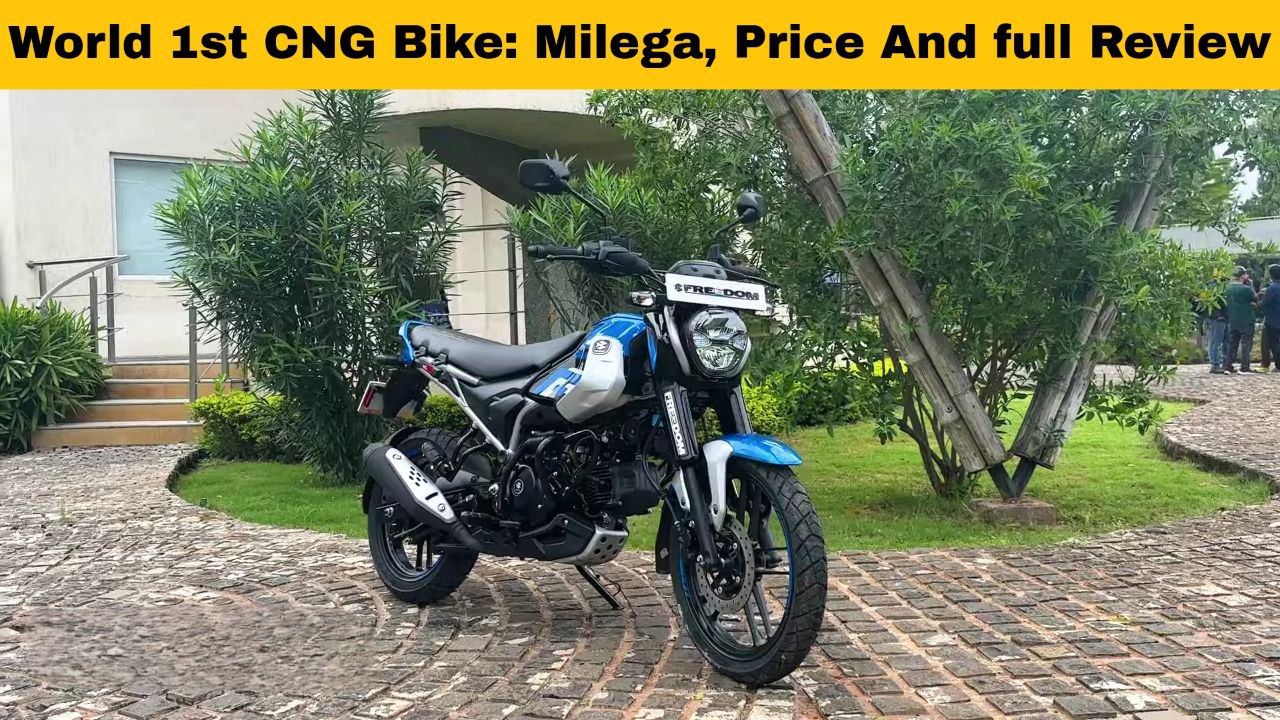 Indian First CNG Bike Bajaj Freedom 125