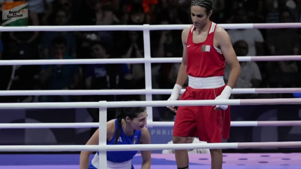 Paris Olympic Female Boxer's Match With Man