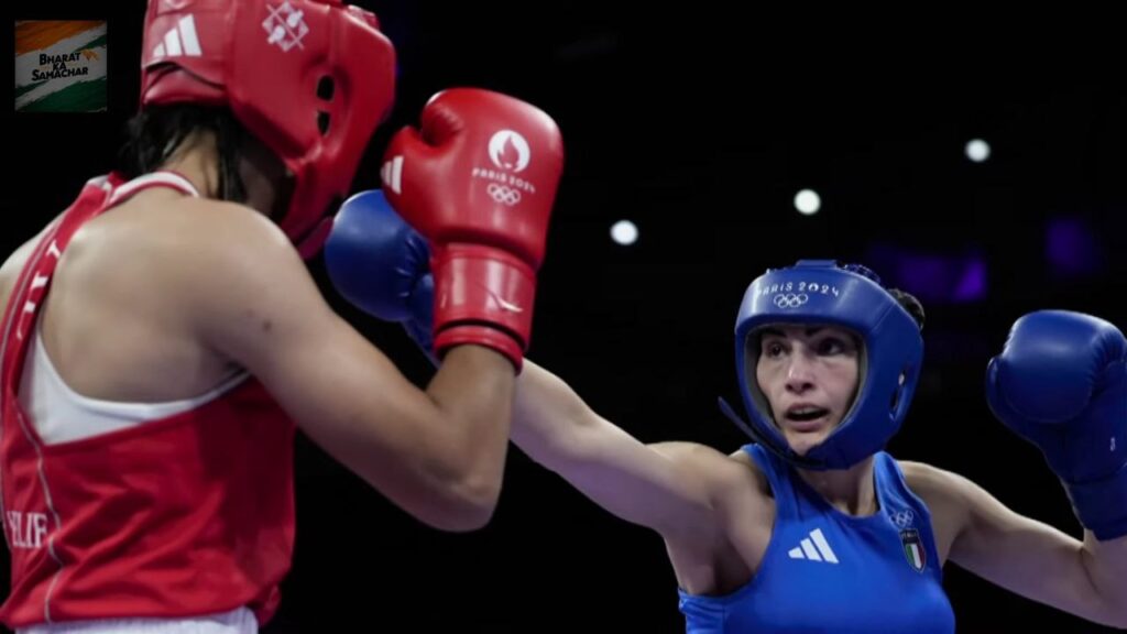 Paris Olympic Female Boxer's Match With Man