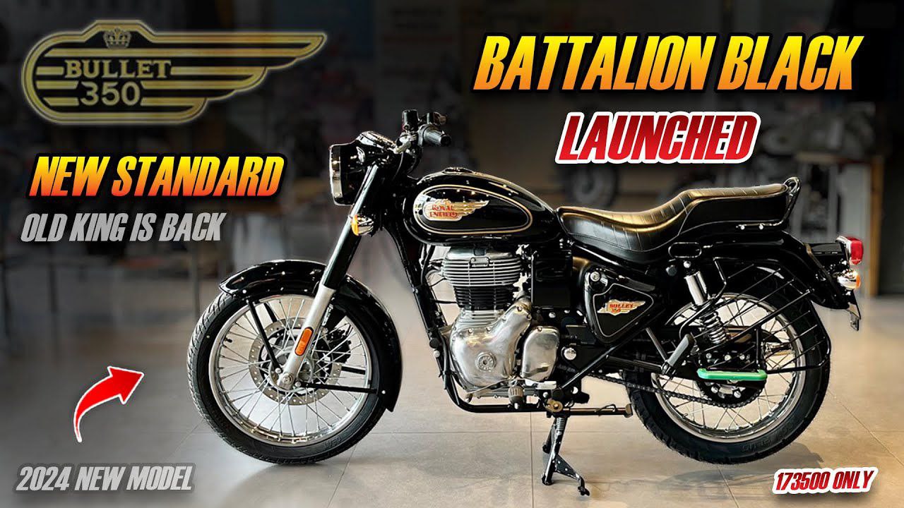 Royal Enfield New Battalion Black Color