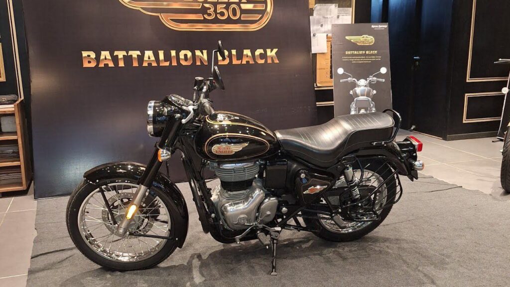 Royal Enfield New Battalion Black Color