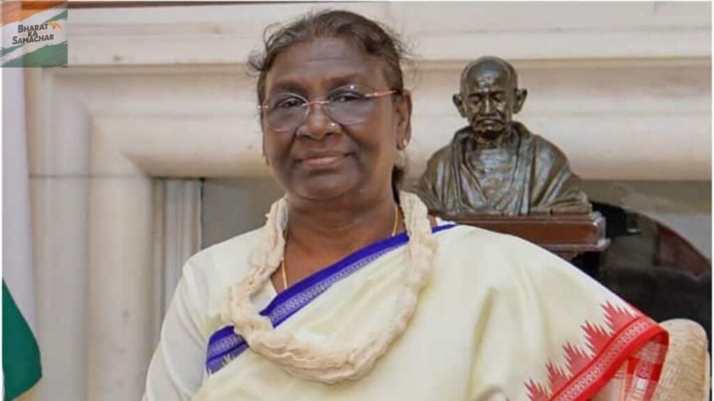 President Draupadi Murmu in Ranchi