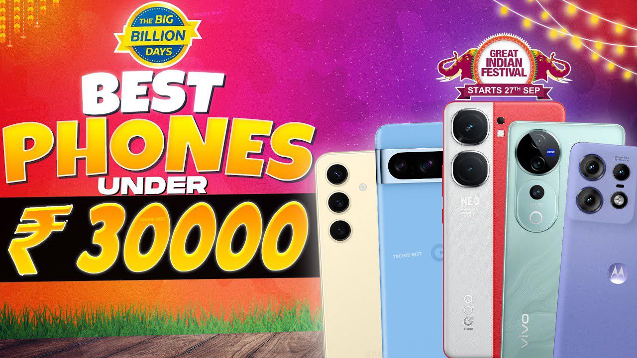 Best Smartphones Deals Under 30k