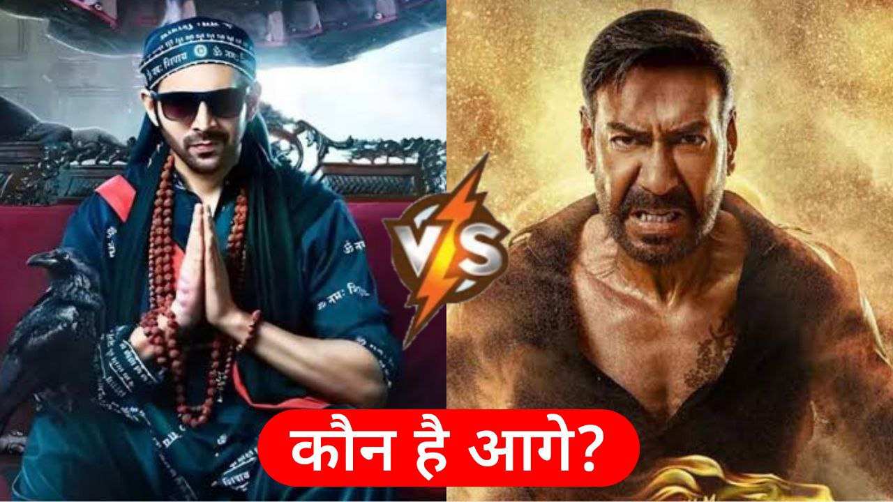 Singham Again Vs Bhool Bhulaiyaa 3